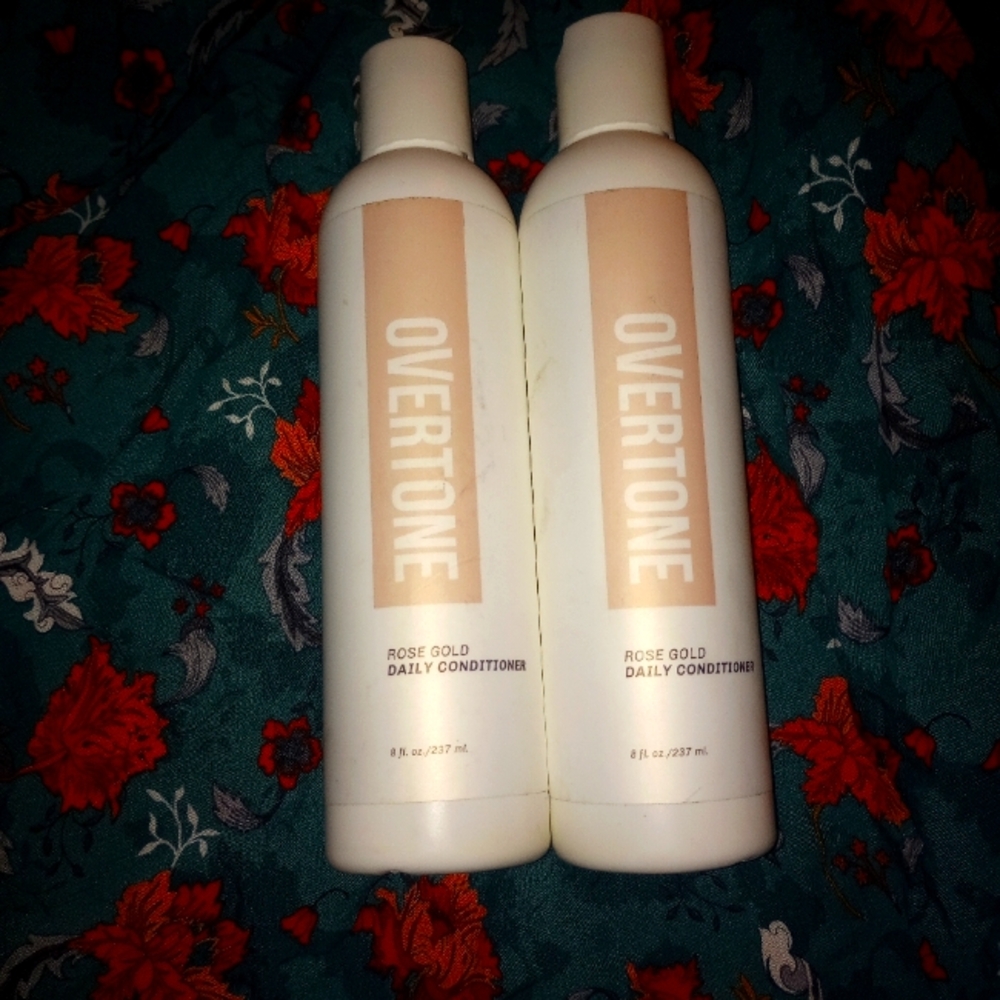 Overtone rose gold daily conditioner